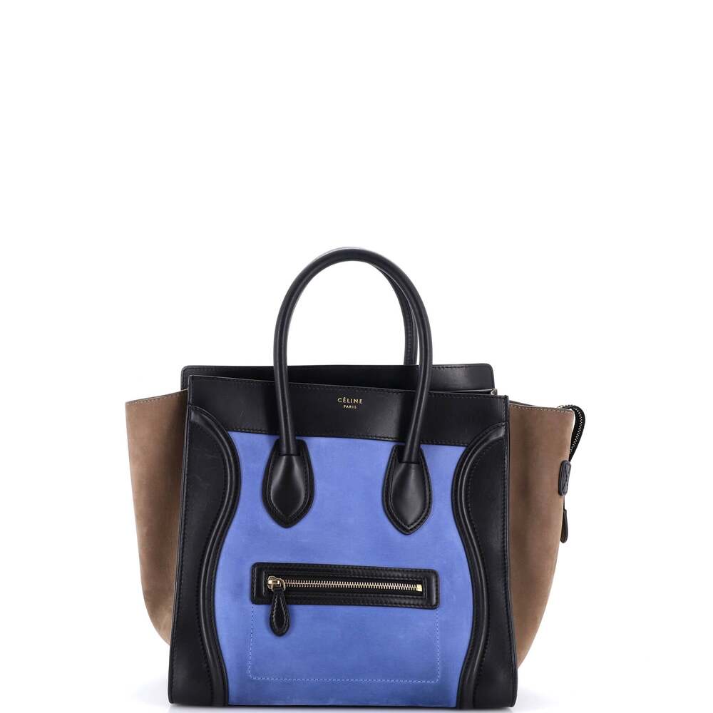 Celine Tricolor Luggage Bag Leather #269042C10B